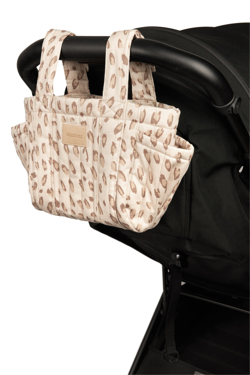 Nobodinoz Kinderwagen Organizer "Hyde Park Leonie Latte"  KND
