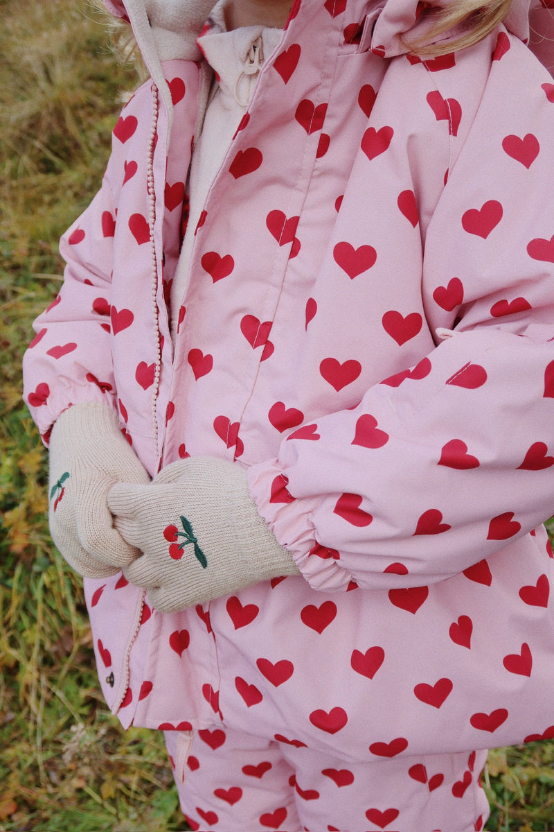 handschuhe konges slojd Konges Sløjd Handschuhe "Filla Cherry / Stripe", 2er Set – KND