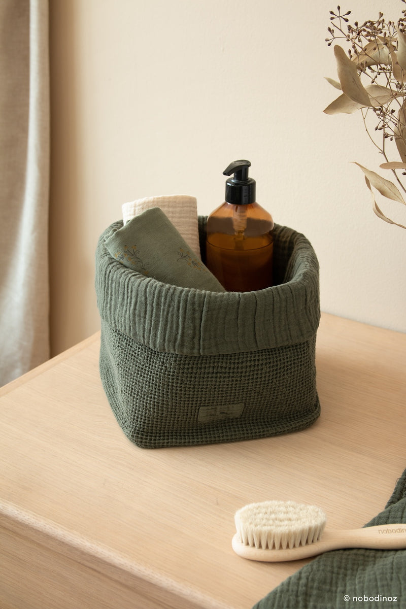 nobodinoz aufbewahrung Nobodinoz Aufbewahrungskorb "Wabi Sabi Vetiver" – KND