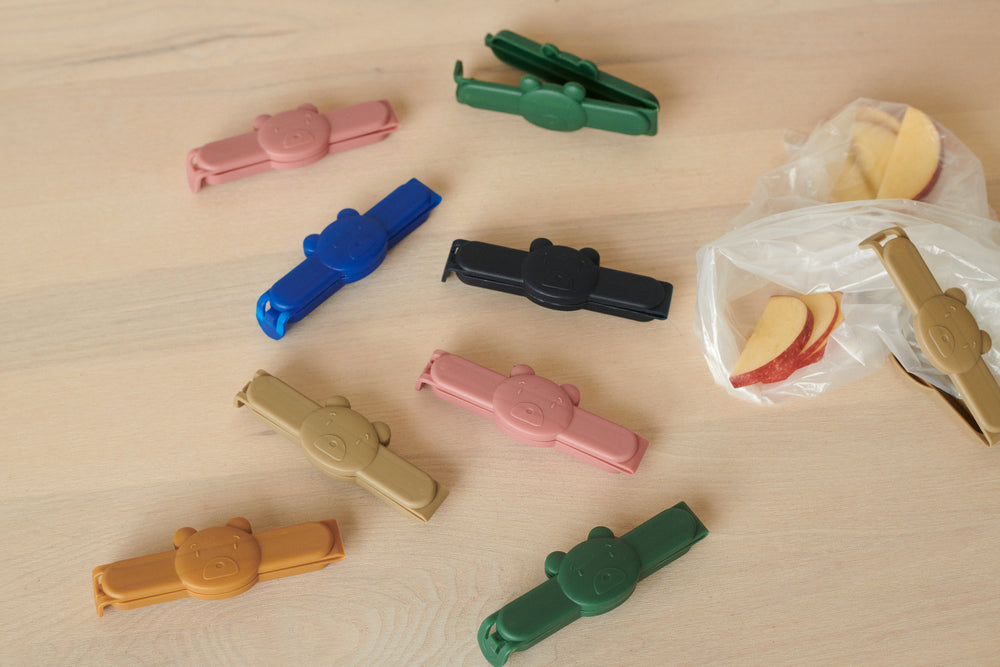 LIEWOOD Gonzo bag clips 18-pack Mr bear / Faune green multi mix LIEWOOD Gonzo bag clips 18-pack Mr bear / Faune green multi mix