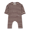 Soft-Fleece Jumpsuit "Jofre", melanzana
