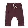 Soft-Fleece Hose "Malte", melanzana