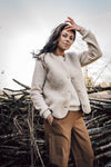 ADULT Wool Vest “Po Sand Brown”