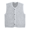 ADULT Woll-Weste "Tyb Grey"