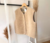 ADULT Wool Vest "Tyb Sand Brown"