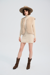 ADULT Wool Vest "Tyb Sand Brown"