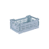 Folding Crate "Mini Pale Blue"