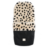 Sheepskin Stroller Footmuff "Leopard"