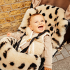 Sheepskin Stroller Footmuff "Leopard"