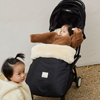 Schaffell Kinderwagen Fusssack "Milk"