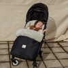 Sheepskin Stroller Footmuff "Moon"