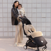 Sheepskin Stroller Footmuff "Toast"