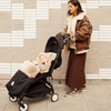 Sheepskin Stroller Footmuff "Toast"