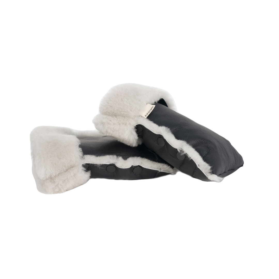 handschuh kinderwagen BINIBAMBA Schaffell Kinderwagen Handschuhe "Moon" – KND