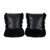 Schaffell Kinderwagen Handschuhe "Noir"