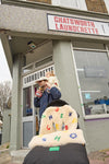 BOBO CHOSES x BINISheepskin Stroller Footmuff "Letterland" - Universal Fit