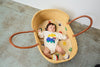 BOBO CHOSES X BINI Schaffell Sitzauflage "Letterland"