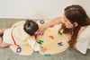 BOBO CHOSES X BINI Schaffell Sitzauflage "Letterland"