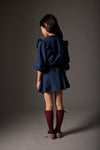 Dobby Denim Blouse "Nicole"
