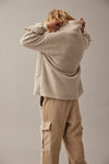 Organic Kord Cargohose "Salem Stone"