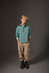 Organic Kord Cargohose "Salem Stone"