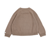 Organic Sweater “Loeke Bear”, taupe