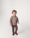 Organic Sweater “Loeke Bear”, taupe