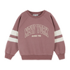 Organic Sweatshirt "New York" - dunkel lila