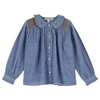 Smock-Bluse "Chambray"