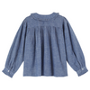 Smock-Bluse "Chambray"
