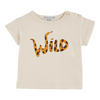 Organic T-Shirt "Wild" - creme