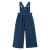 Latzhose mit Kreuzstich-Stickerei, denim