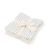 Mulltücher "Bellini Punto Blu 65 x 65cm" GOTS, 3er Pack