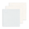 Mulltücher "Bellini Punto Blu 65 x 65cm" GOTS, 3er Pack