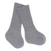 Antirutsch-Socken Merinowolle "grey melange"