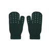 Merino Wool Grip Mittens "forest green"