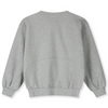 Organic Bomber Sweatshirt mit Reissverschluss "Grey Melange"