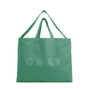 Organic Canvas Shopper "Bright Green"