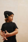 Organic Mütze "Bonnet Pirate Black"