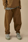 Organic Barrel-Leg Jogginghose "Woody"