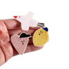 Patch Set "Lemon, Heart, Bird"