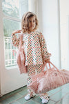 Puppen Wickeltasche "Doll Bag Powder Pink Check"