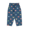 Jeans Hose "Magot Frill Pants Bon Coeur Coloré" GOTS