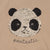 Sequin Sweatshirt "Lou Panda Oxford Tan"
