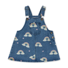 Jeans Overall Kleid "Magot Rainbow" GOTS