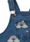Jeans Overall Kleid "Magot Rainbow" GOTS