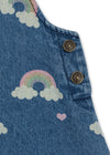 Jeans Overall Kleid "Magot Rainbow" GOTS