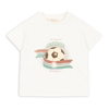 Cotton Linen T-shirt "Era Tee Kick It" OCS