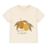 T-Shirt "Famo Tee Sweet and Sour - Almond Milk" GOTS