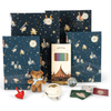 Adventskalender "Blue" mit 24 Geschenken